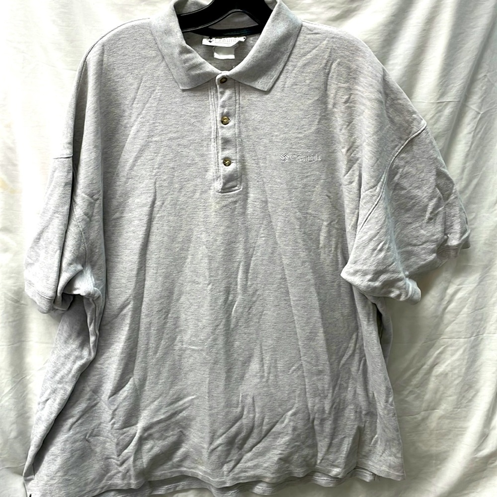 Columbia sportswear co. Pullover polo shirt men sz 3x 3/29/4